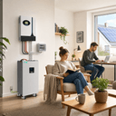 20.48kWh 400Ah 51.2V LiFePO4 플로어 스탠딩 배터리 - 4