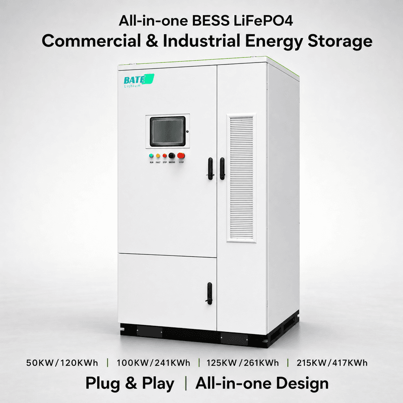 215kWh 산업용 BESS 컨테이너