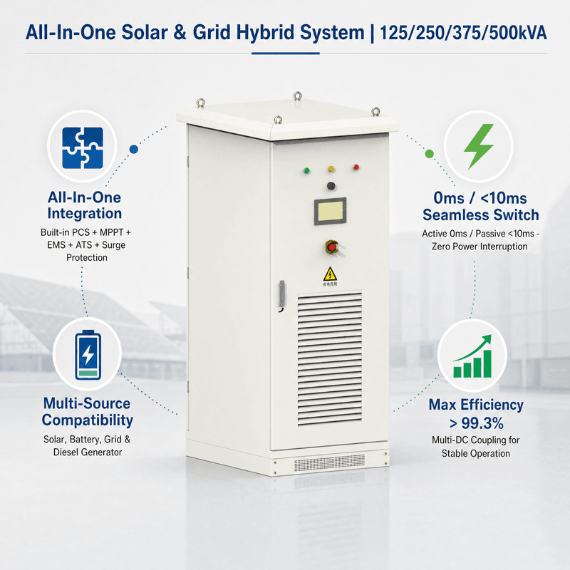 HAG2 올인원 태양광 시스템 125~500kVA